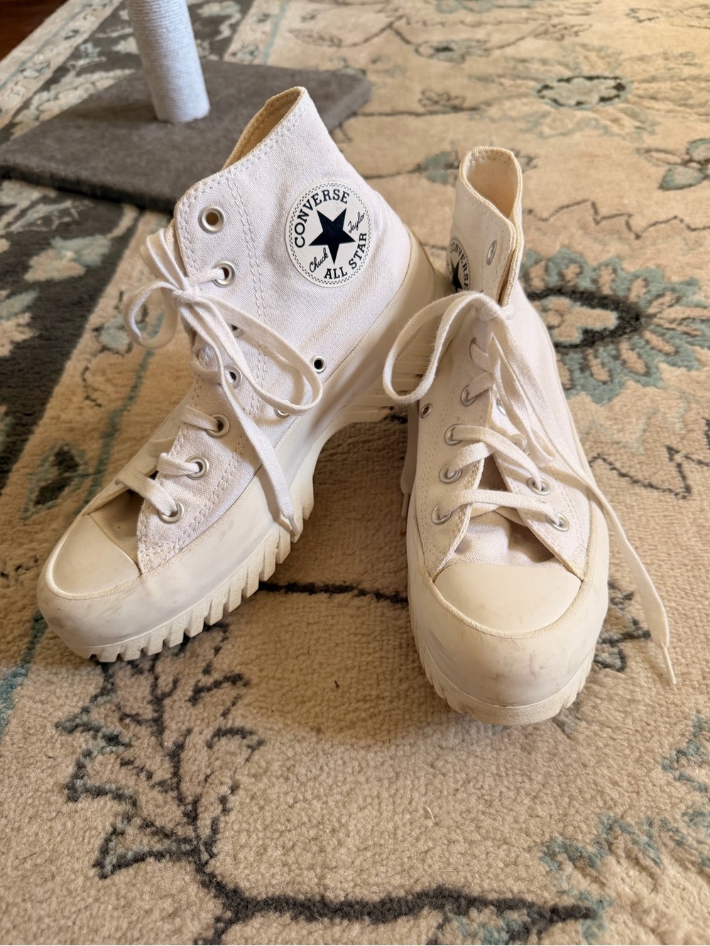 Converse High Top Sneakers - Cream